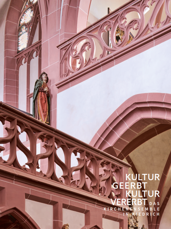 Cover der Publikation Kultur geerbt. Kultur vererbt. Das Kirchenensemble in Kiedrich.